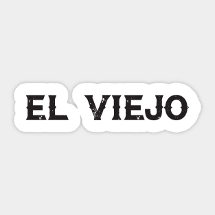 El Viejo Old School Sticker